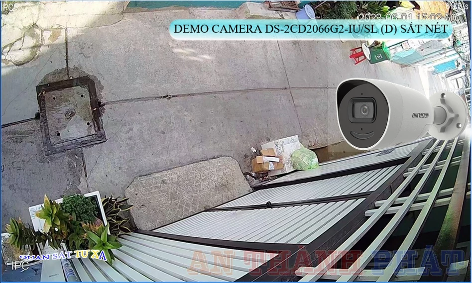 ➠  DS-2CD2066G2-IU/SL(D) sắc nét Hikvision
