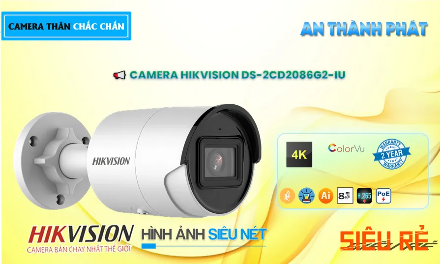 Camera Hikvision DS-2CD2086G2-IU Camera Hikvision DS-2CD2086G2-IU