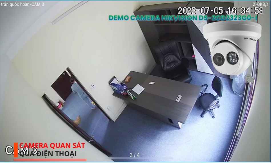 DS-2CD2323G0-I sắc nét Hikvision DS-2CD2323G0-I sắc nét Hikvision