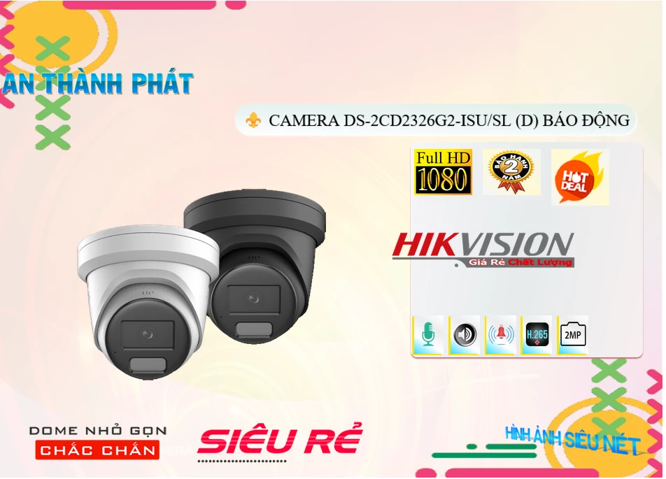 Camera Báo Động DS-2CD2326G2-ISU/SL(D),DS 2CD2326G2 ISU/SL(D),Giá Bán ,DS-2CD2326G2-ISU/SL(D) 2.0 MP  Giá Khuyến Mãi,Địa Chỉ Bán  Loại Camera DS-2CD2326G2-ISU/SL(D),thông số DS-2CD2326G2-ISU/SL(D),DS-2CD2326G2-ISU/SL(D) giá mới nhất,DS-2CD2326G2-ISU/SL(D) bán rẻ,DS-2CD2326G2-ISU/SL(D) Chất Lượng,bán DS-2CD2326G2-ISU/SL(D),tuổi thọ DS-2CD2326G2-ISU/SL(D),Bán Giá  Ip POE sắc nét DS-2CD2326G2-ISU/SL(D),Giá kỹ thuật DS-2CD2326G2-ISU/SL(D),DS-2CD2326G2-ISU/SL(D) tốt nhất