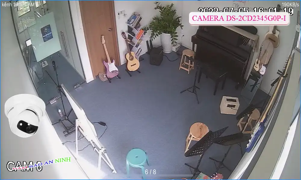 DS-2CD2345G0P-I sắc nét Hikvision