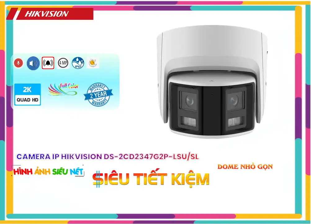 Camera Hikvision DS-2CD2347G2P-LSU/SL Camera Hikvision DS-2CD2347G2P-LSU/SL