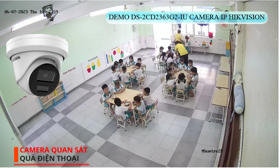 DS-2CD2363G2-IU sắc nét Hikvision ➠ DS-2CD2363G2-IU sắc nét Hikvision ➠