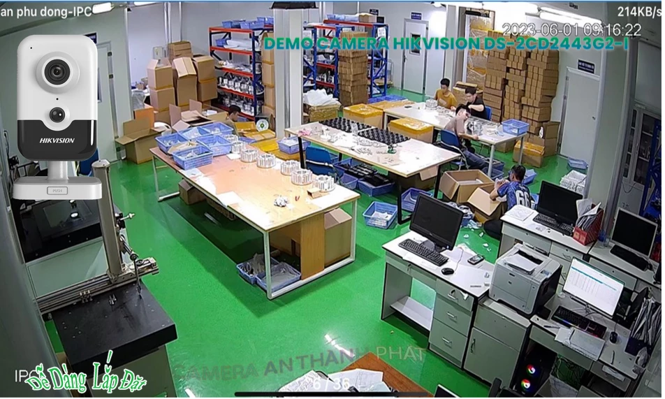 DS-2CD2443G2-I sắc nét Hikvision