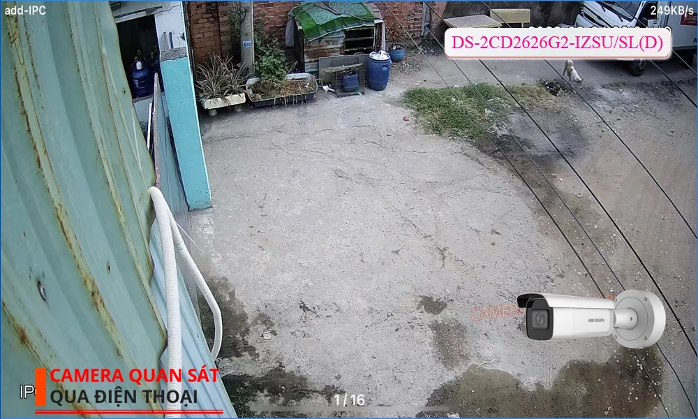 DS-2CD2626G2-IZSU/SL(D) sắc nét Hikvision