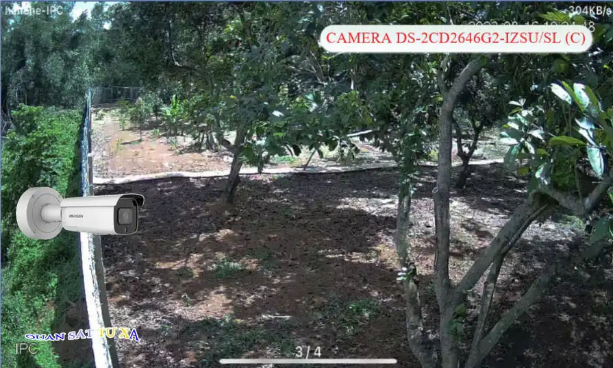 ➠  DS-2CD2646G2-IZSU/SL(C) sắc nét Hikvision