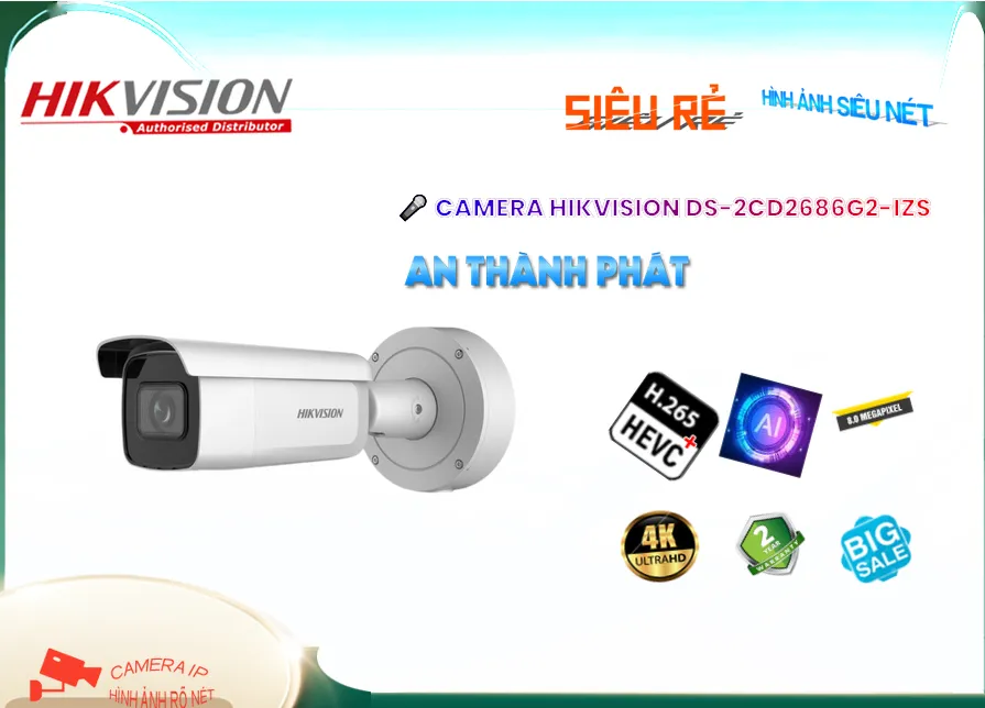 Camera Hikvision DS-2CD2686G2-IZS,Giá giá sỉ DS-2CD2686G2-IZS,Giá buôn DS-2CD2686G2-IZS, Bán Lỗ,DS-2CD2686G2-IZS nơi bán rẻ nhất,Giá Bán DS-2CD2686G2-IZS siêu nét Ultra 4k 8.0 megapixel ,Địa Chỉ Bán  Loại Camera an ninh DS-2CD2686G2-IZS,thông số DS-2CD2686G2-IZS, Chất lượng nhất,DS-2CD2686G2-IZS Giá hấp dẫn,DS-2CD2686G2-IZS Giá Hấp Dẫn,công nghê DS-2CD2686G2-IZS,DS-2CD2686G2-IZS Tốt nhất,DS-2CD2686G2-IZS Chất Lượng,bán DS-2CD2686G2-IZS