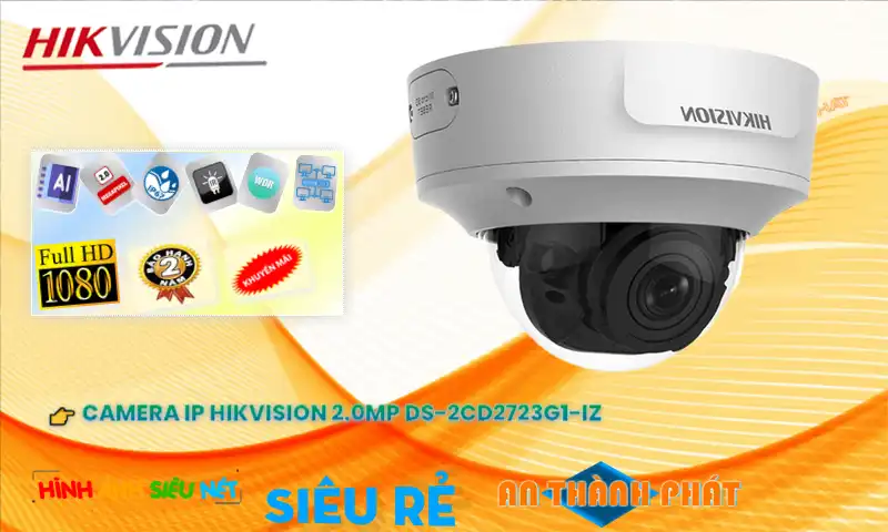 Camera Hikvision DS-2CD2723G1-IZ Camera Hikvision DS-2CD2723G1-IZ
