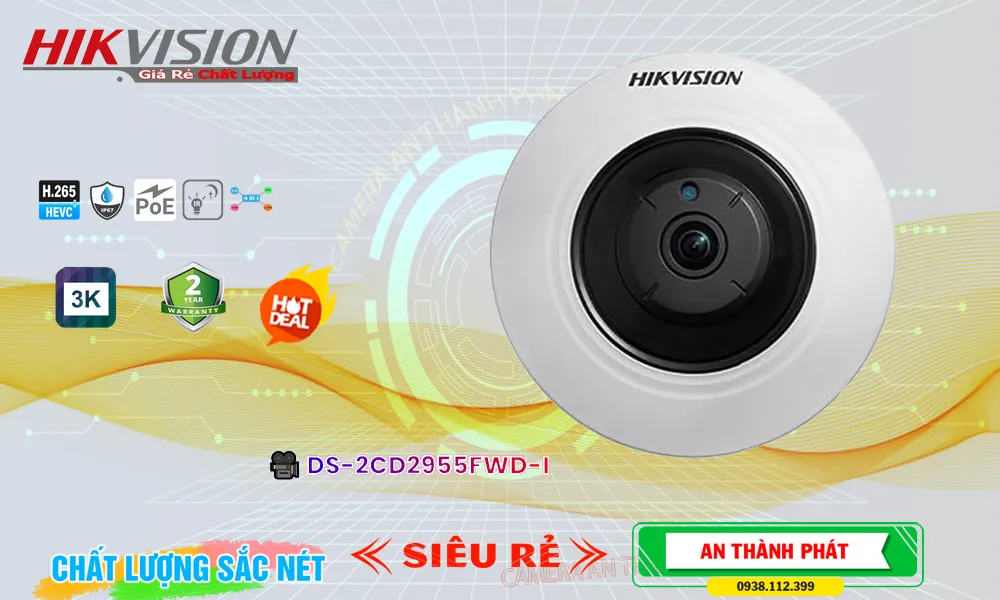 ➠ DS-2CD2955FWD-I sắc nét Hikvision ➠ DS-2CD2955FWD-I sắc nét Hikvision