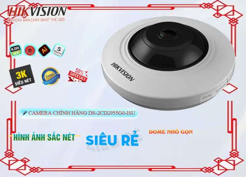 ➠ DS-2CD2955G0-ISU sắc nét Hikvision ➠ DS-2CD2955G0-ISU sắc nét Hikvision