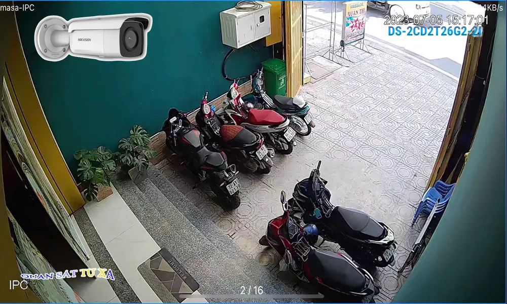 DS-2CD2T26G2-2I sắc nét Hikvision