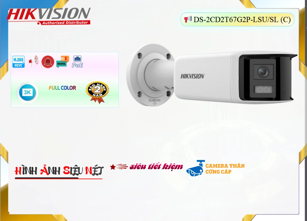 Camera Hikvision DS-2CD2T67G2P-LSU/SL(C),Giá DS-2CD2T67G2P-LSU/SL(C), Camera Giám Sát DS-2CD2T67G2P-LSU/SL(C) Giá Hãng,Bán rẻ DS-2CD2T67G2P-LSU/SL(C),DS-2CD2T67G2P-LSU/SL(C) Ip sắc nét  giá mới nhất,thông số DS-2CD2T67G2P-LSU/SL(C) Hình ảnh sắc nét với Ultra 4k lite ,DS-2CD2T67G2P-LSU/SL(C) Giá rẻ,tuổi thọ DS-2CD2T67G2P-LSU/SL(C),DS-2CD2T67G2P-LSU/SL(C) Chính hãng,phân phối DS-2CD2T67G2P-LSU/SL(C),Nơi bán DS-2CD2T67G2P-LSU/SL(C),DS-2CD2T67G2P-LSU/SL(C) Tốt nhất,Giá Bán DS-2CD2T67G2P-LSU/SL(C),DS-2CD2T67G2P-LSU/SL(C) Giá Thấp Nhất,DS-2CD2T67G2P-LSU/SL(C) bán rẻ