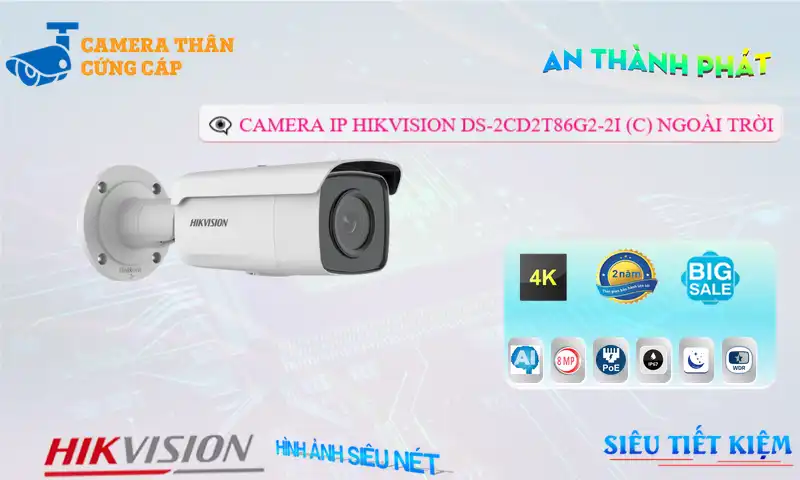 Camera Hikvision DS-2CD2T86G2-2I (C)
