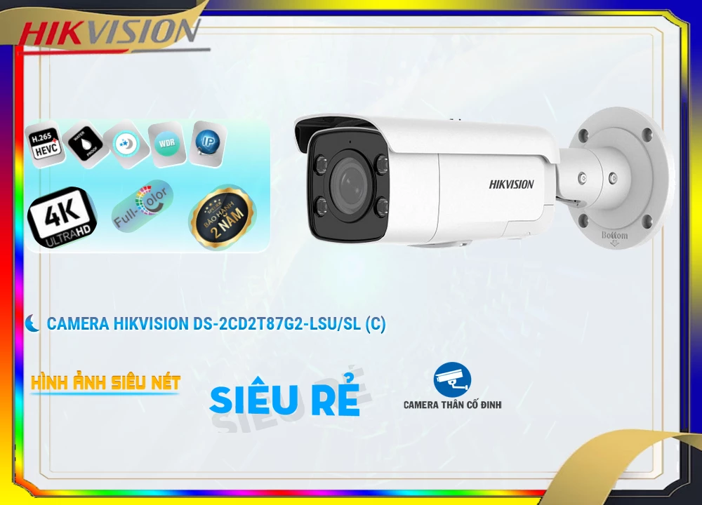 Camera Hikvision DS-2CD2T87G2-LSU/SL(C),Giá DS-2CD2T87G2-LSU/SL(C),DS-2CD2T87G2-LSU/SL(C) Giá Hãng,Bán rẻ ,phân phối  Camera Giám Sát ,Nơi bán DS-2CD2T87G2-LSU/SL(C) Ip sắc nét ,DS-2CD2T87G2-LSU/SL(C) Giá rẻ nhất,Giá Bán DS-2CD2T87G2-LSU/SL(C),DS-2CD2T87G2-LSU/SL(C) Giá Thấp Nhất,DS-2CD2T87G2-LSU/SL(C) bán rẻ