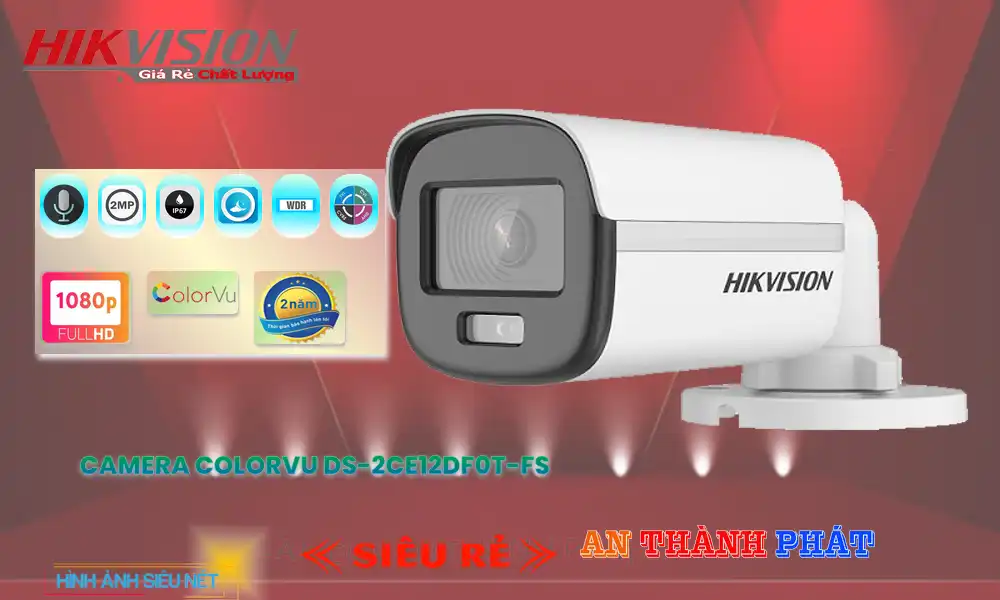 ➠ DS-2CE12DF0T-FS sắc nét Hikvision ➠ DS-2CE12DF0T-FS sắc nét Hikvision