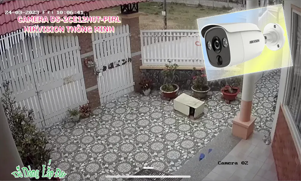DS-2CE12H0T-PIRLO sắc nét Hikvision ➠