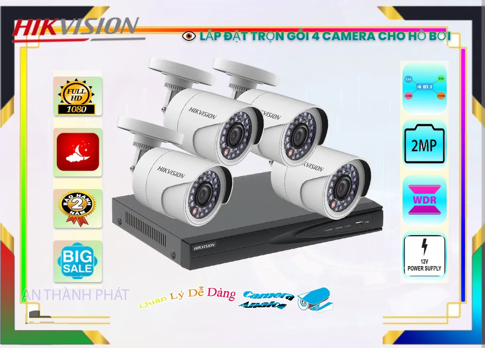 Giới Thiệu Lắp đặt trọn gói 4 camera cho hồ bơi Hình Ảnh Sắc Nét Dễ Dàng Sử Dụng Giá rẻ Lắp đặt trọn gói 4 camera cho hồ bơi Công ty lắp camera Lắp đặt trọn gói 4 camera cho hồ bơi