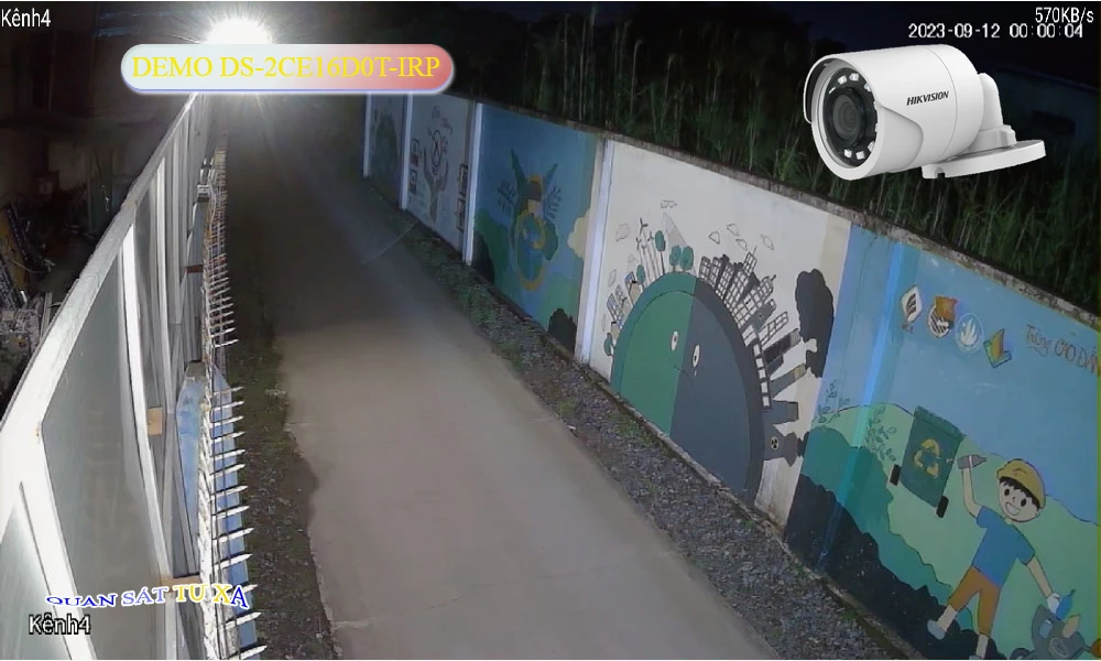 DS-2CE16D0T-IRP sắc nét Hikvision