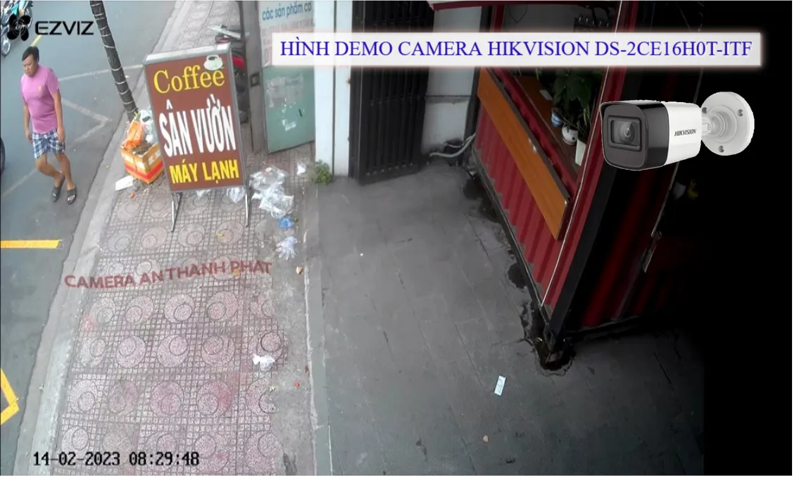 ➠  DS-2CE16H0T-ITF sắc nét Hikvision