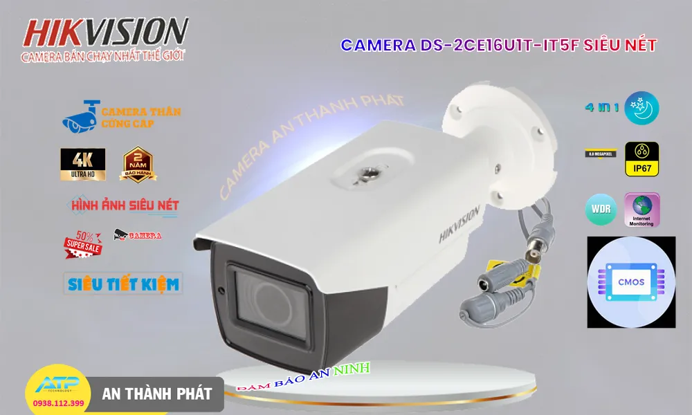 DS-2CE16U1T-IT5F sắc nét Hikvision DS-2CE16U1T-IT5F sắc nét Hikvision