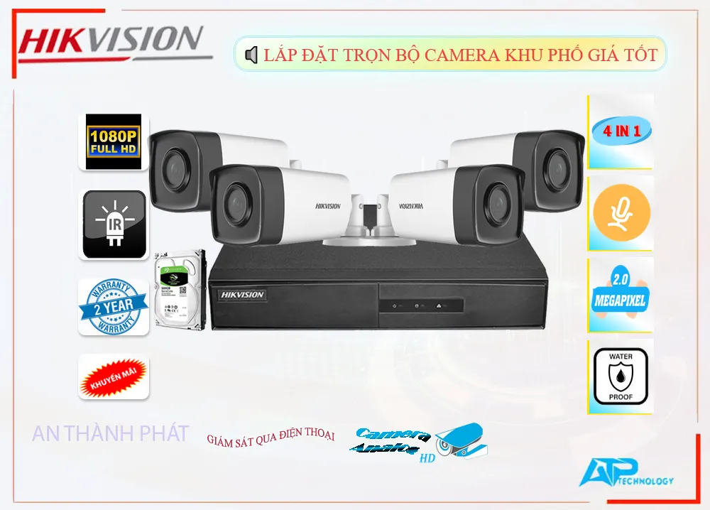 Lắp camera khu phố, Camera trọn bộ giá rẻ, Camera 2MP, Camera khu dân cư, Camera giám sát giá rẻ, Camera an ninh khu phố, Camera quan sát chất lượng, lắp camera khu phố chính hãng