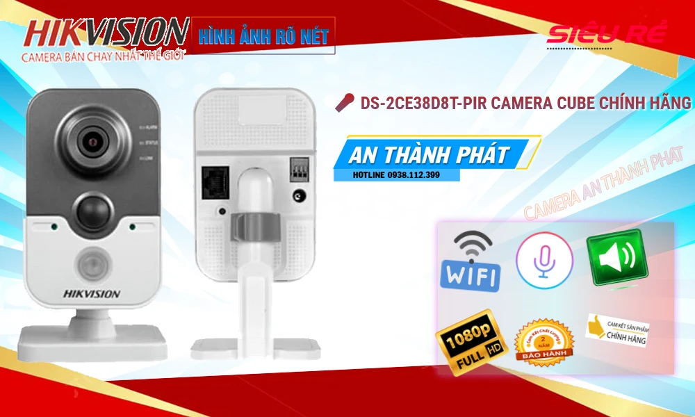 DS-2CE38D8T-PIR sắc nét Hikvision ➠ DS-2CE38D8T-PIR sắc nét Hikvision ➠