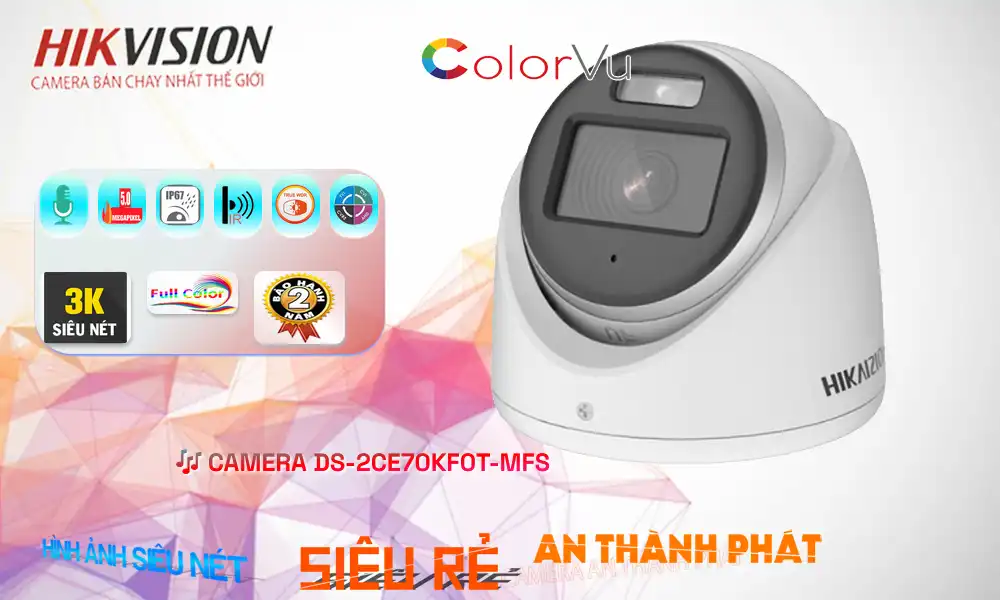 DS-2CE70KF0T-MFS sắc nét Hikvision DS-2CE70KF0T-MFS sắc nét Hikvision