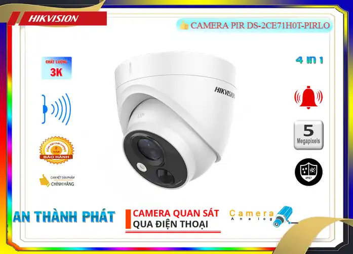 DS-2CE71H0T-PIRLO sắc nét Hikvision DS-2CE71H0T-PIRLO sắc nét Hikvision