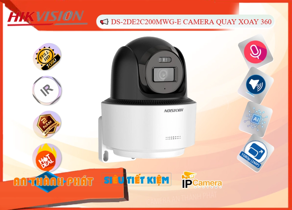 DS-2DE2C200MWG-E Camera HD IP Hikvision DS-2DE2C200MWG-E Camera HD IP Hikvision