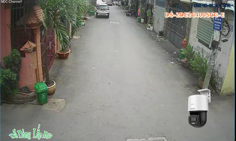 DS-2DE2C400SCG-E sắc nét Hikvision