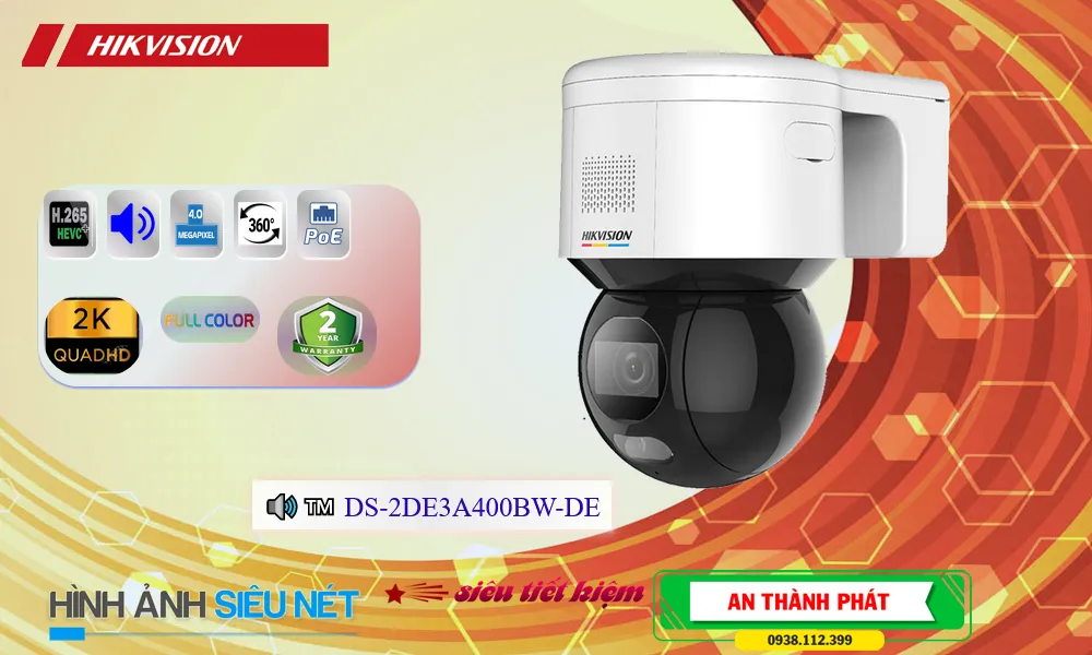 DS-2DE3A400BW-DE sắc nét Hikvision DS-2DE3A400BW-DE sắc nét Hikvision