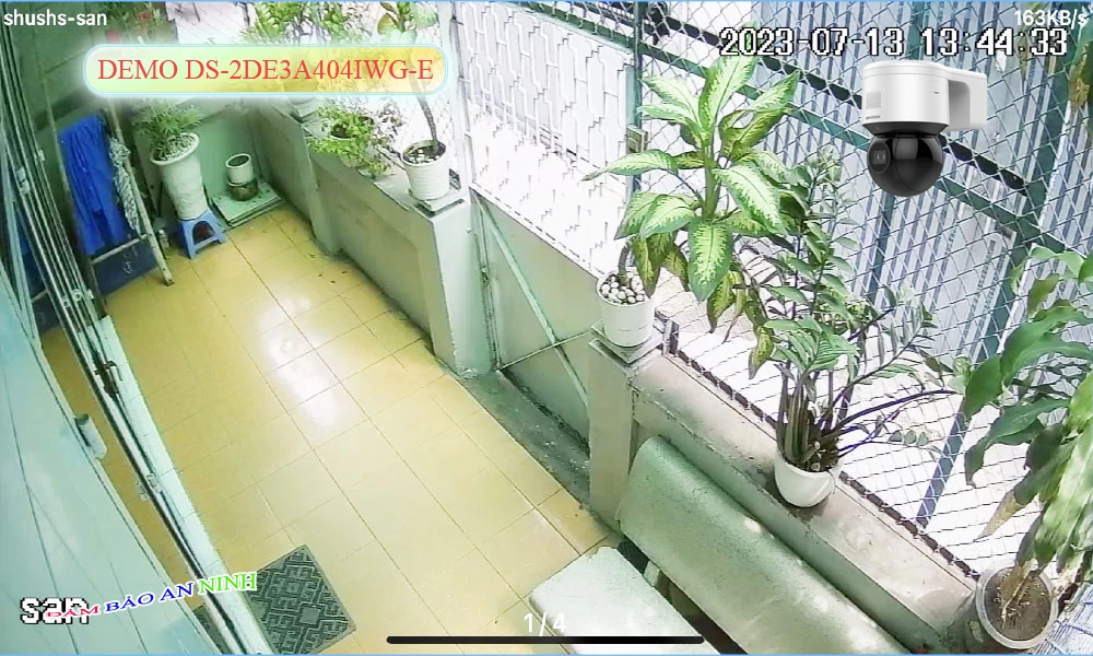 DS-2DE3A404IWG-E sắc nét Hikvision ➠