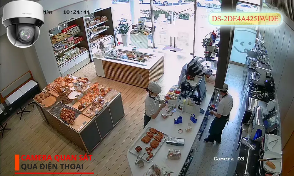 DS-2DE4A425IW-DE sắc nét Hikvision