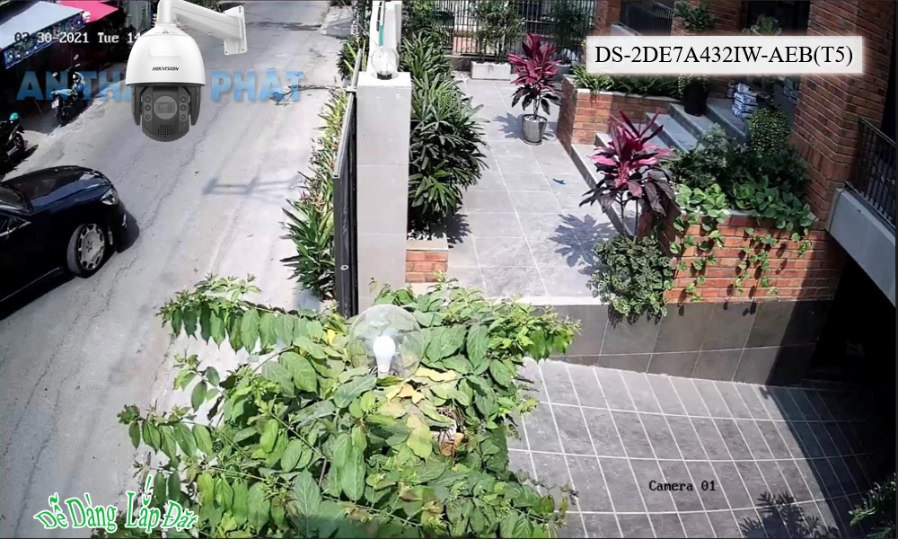 DS-2DE7A432IW-AEB(T5) sắc nét Hikvision