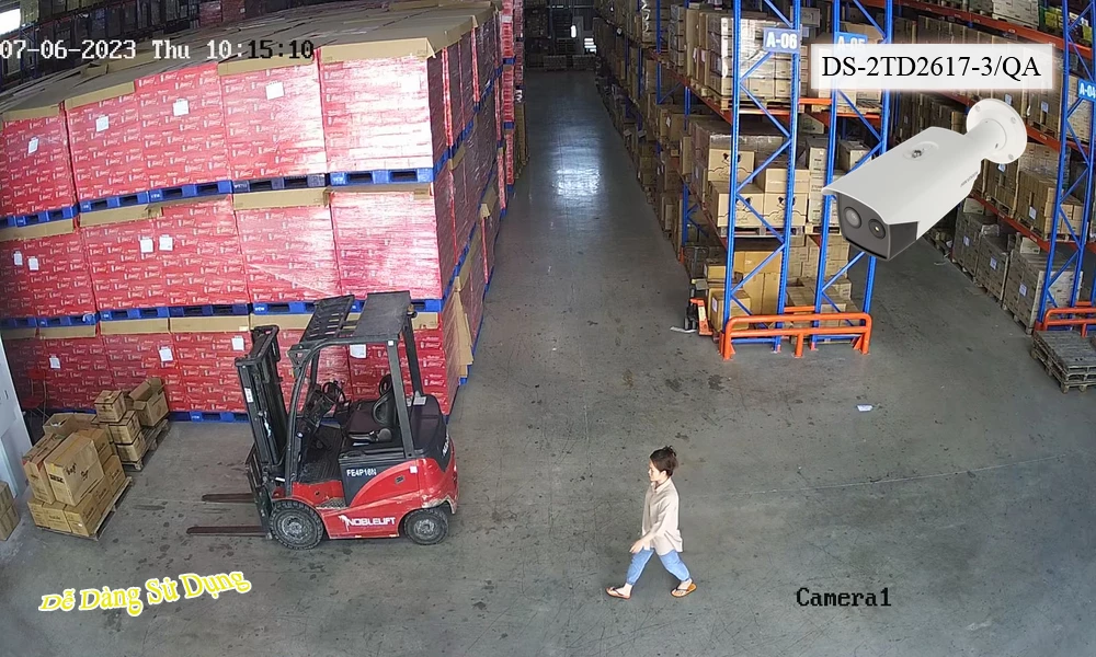 DS-2TD2617-3/QA sắc nét Hikvision