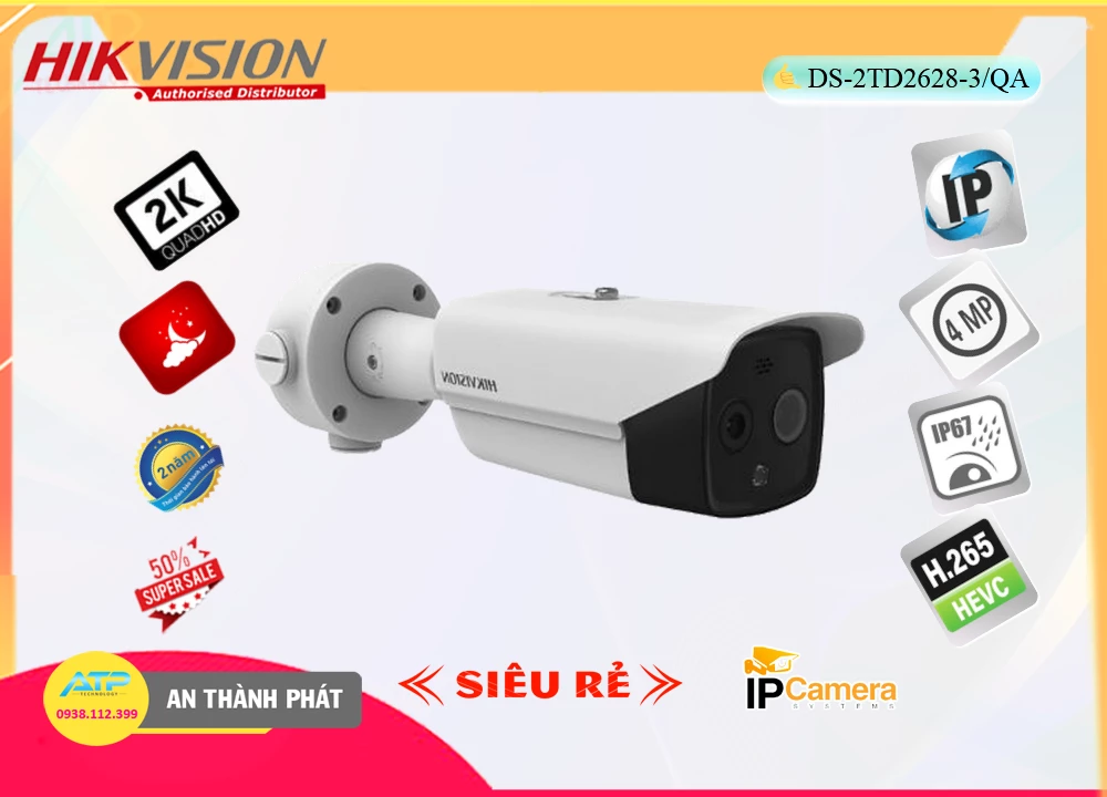 DS-2TD2628-3/QA sắc nét Hikvision DS-2TD2628-3/QA sắc nét Hikvision