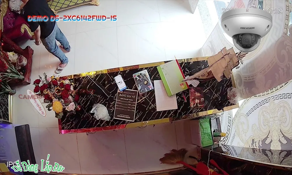 DS-2XC6142FWD-IS sắc nét Hikvision
