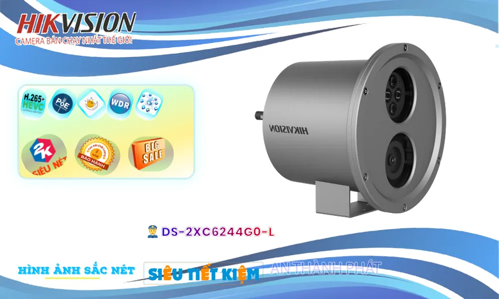 DS-2XC6244G0-L sắc nét Hikvision