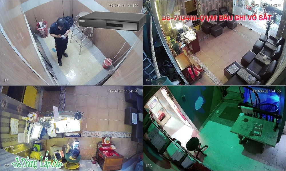 DS-7104NI-Q1-M sắc nét Hikvision DS-7104NI-Q1-M sắc nét Hikvision