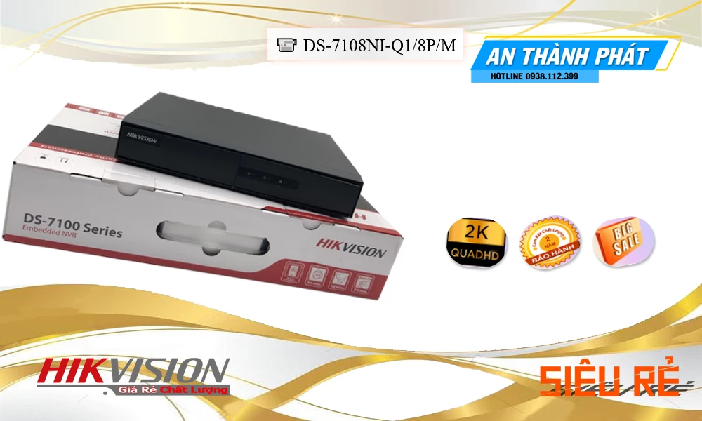 ➠ DS-7108NI-Q1/8P/M sắc nét Hikvision ➠ DS-7108NI-Q1/8P/M sắc nét Hikvision