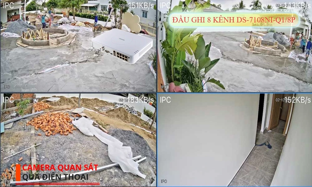 Đầu Ghi Camera Hikvision DS-7108NI-Q1/8P Mẫu Đẹp