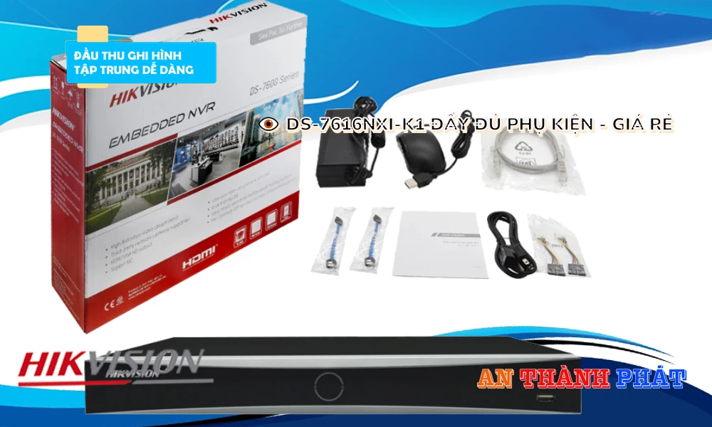 DS-7616NXI-K1 sắc nét Hikvision DS-7616NXI-K1 sắc nét Hikvision
