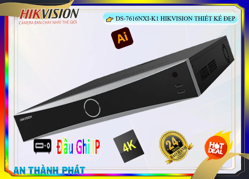 DS-7616NXI-K1 sắc nét Hikvision DS-7616NXI-K1 sắc nét Hikvision