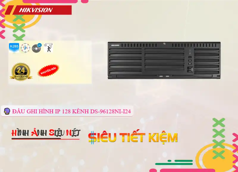 Đầu Ghi Hình DS-96128NI-I24/H Đầu Ghi Hình DS-96128NI-I24/H