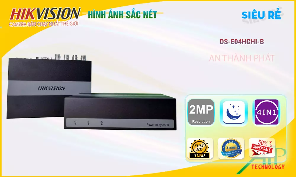 DS-E08HGHI-B sắc nét Hikvision