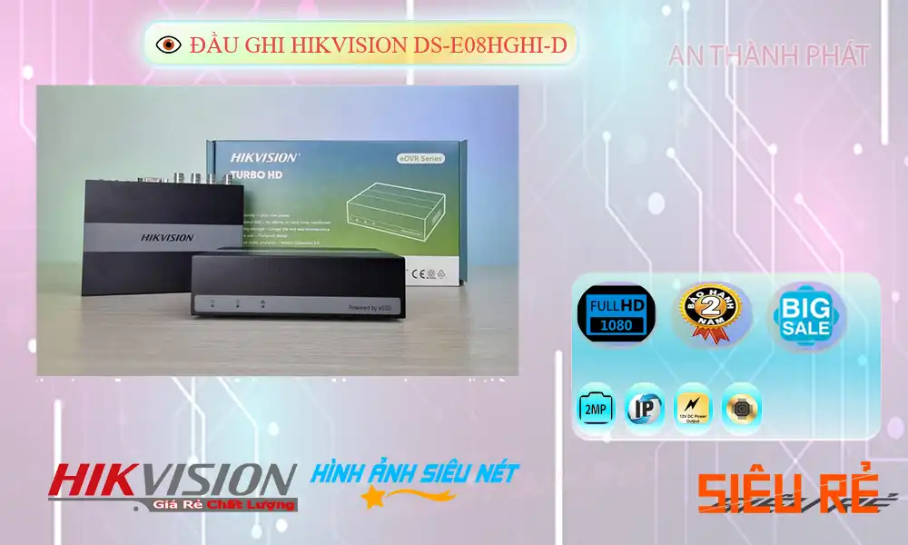 DS-E08HGHI-D sắc nét Hikvision DS-E08HGHI-D sắc nét Hikvision
