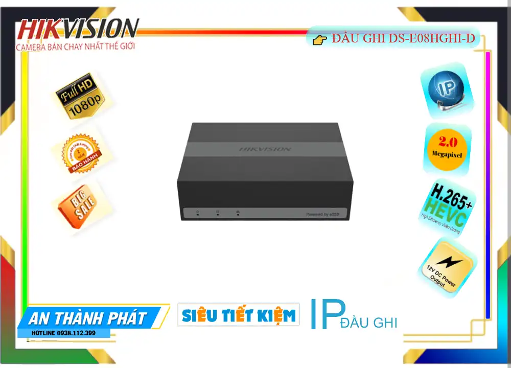 DS-E08HGHI-D sắc nét Hikvision DS-E08HGHI-D sắc nét Hikvision