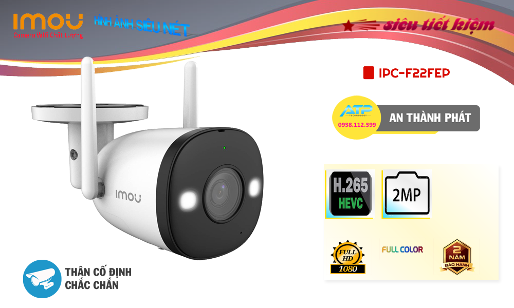IPC-F22FEP sắc nét Wifi Imou IPC-F22FEP sắc nét Wifi Imou