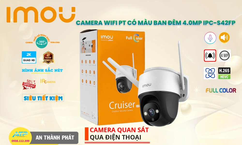 Camera IPC-S42FP Wifi Imou