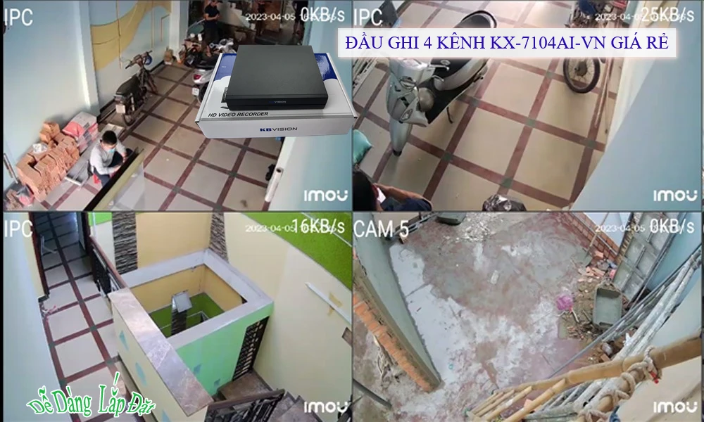 Đầu Thu KBvision KX-7104Ai-VN Đầu Thu KBvision KX-7104Ai-VN